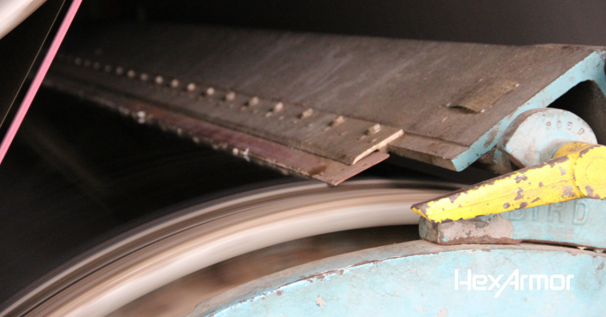 Blade changing injury avoided | Pulp & paper safety