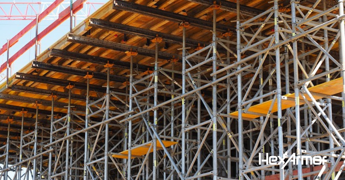 Hand injury was avoided during scaffolding set-up with HexArmor®