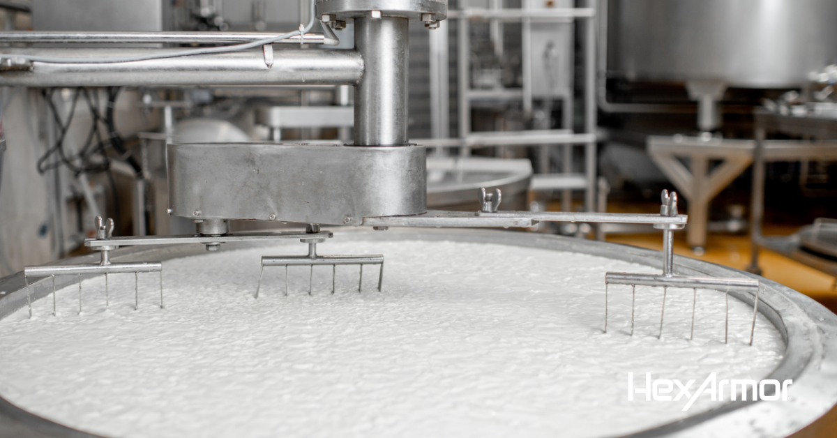 Large cheese company experiences increase in compliance with HexArmor® safety helmets