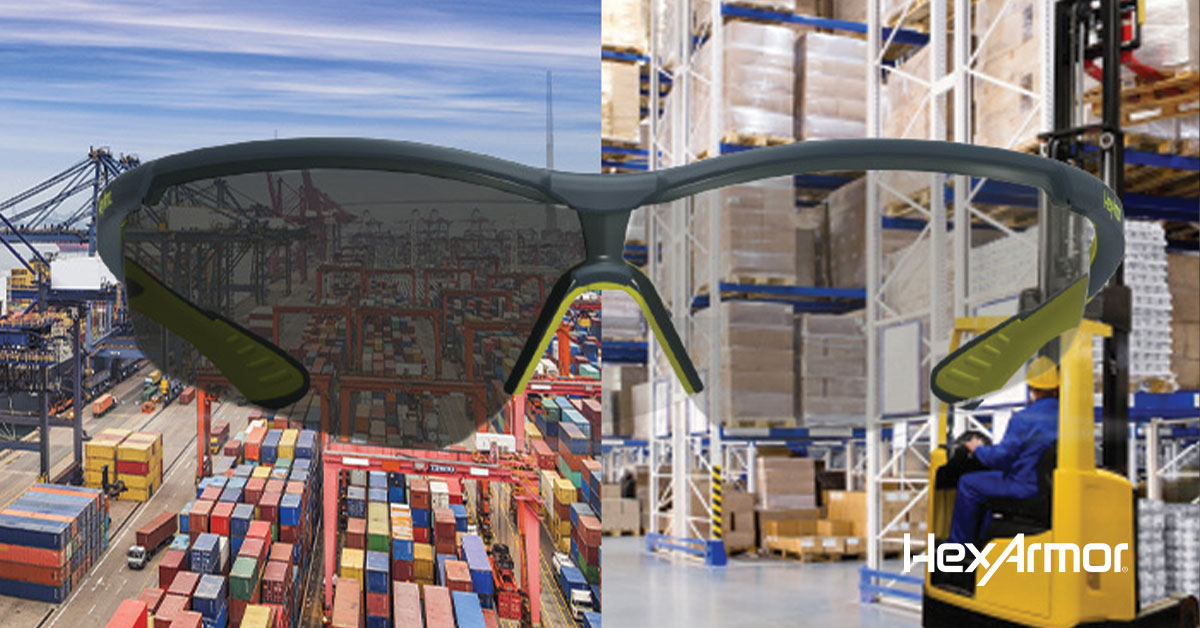 A must-have in transition safety glasses: Variomatic lens tech