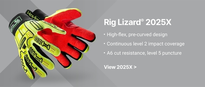 Rig Lizard® 2025X safety glove