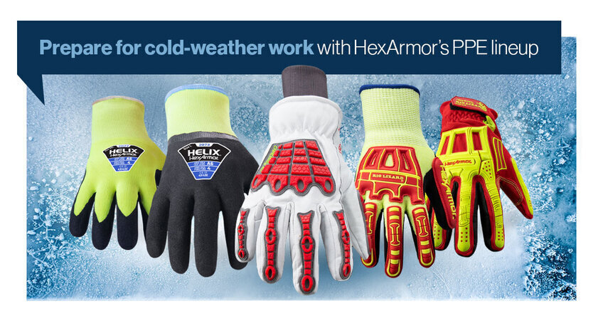 See HexArmor's cold-weather work glove lineup.
