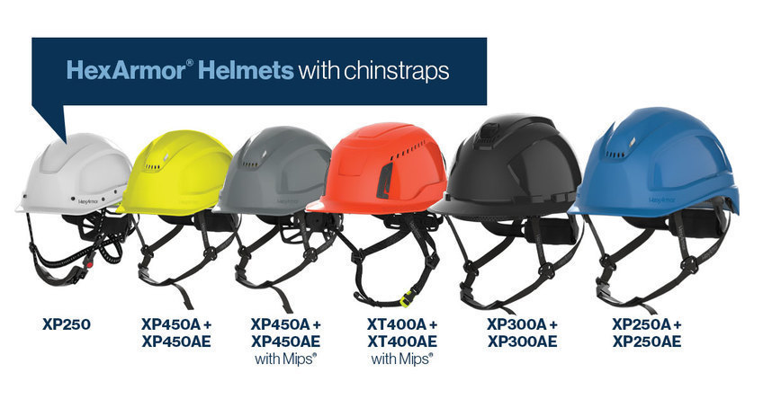 Check out our list of safety helmets that come standard with a chinstrap. 