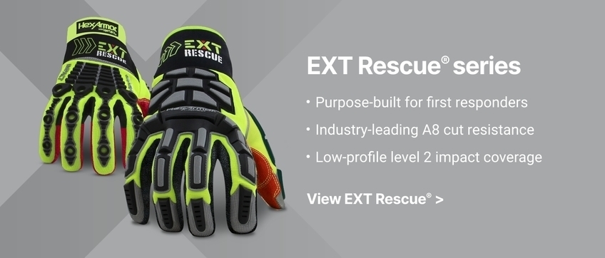 ext rescue safety glove series