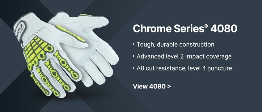 Chrome series 4080 safety glove