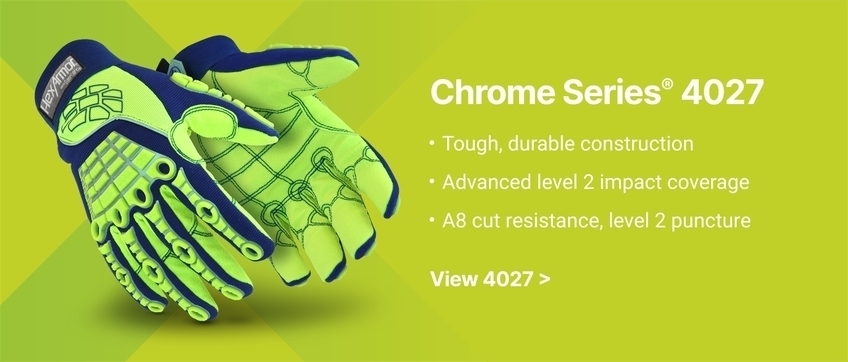 chrome series 4027 safety glove