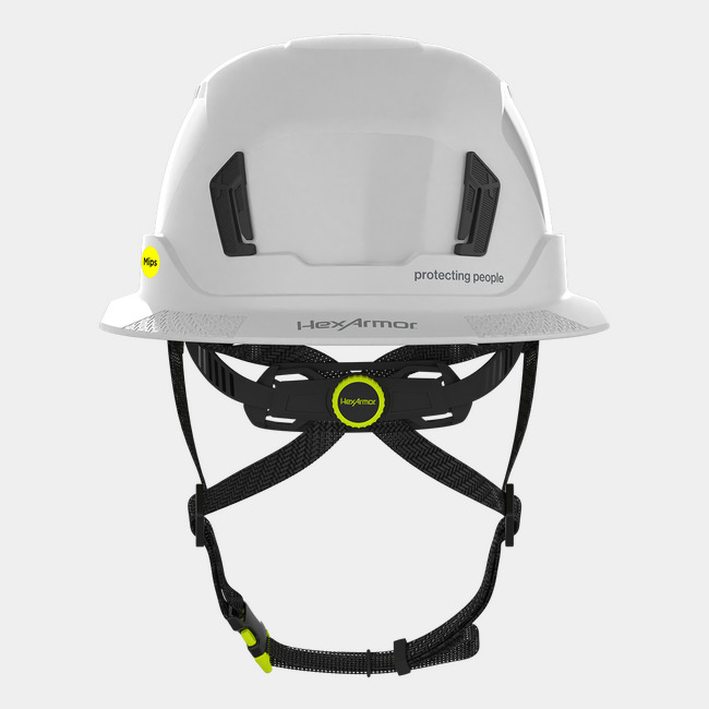Ceros XT400 with Mips safety system in white rearview image