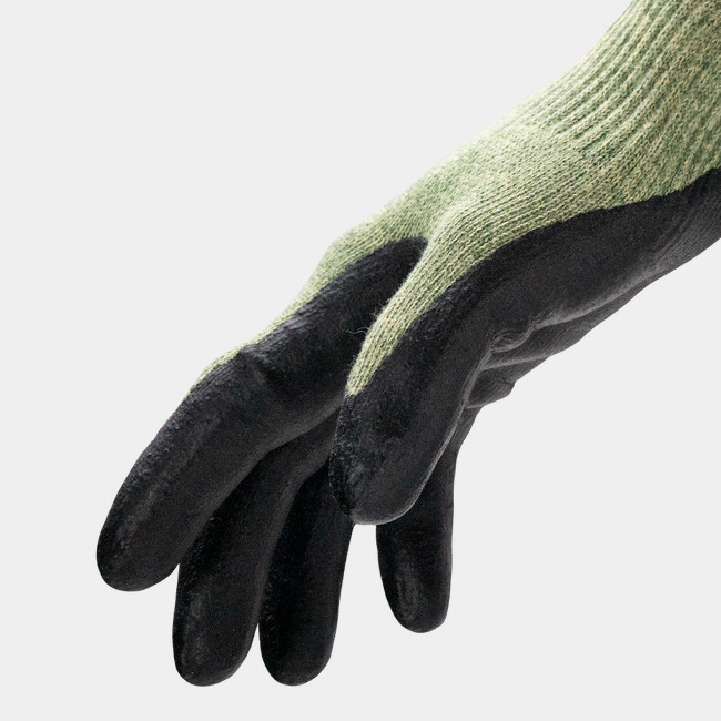 Side view of Helix 3080 cut-resistant gloves.