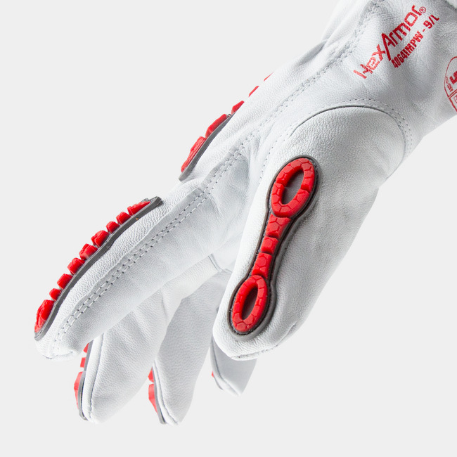 Side view of Chrome SLT 4064IMPW impact winter gloves.