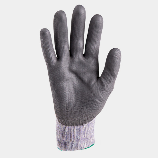 Palm view of Helix 2068X with electro static discharge properties, showcasing the polyurethane coating.