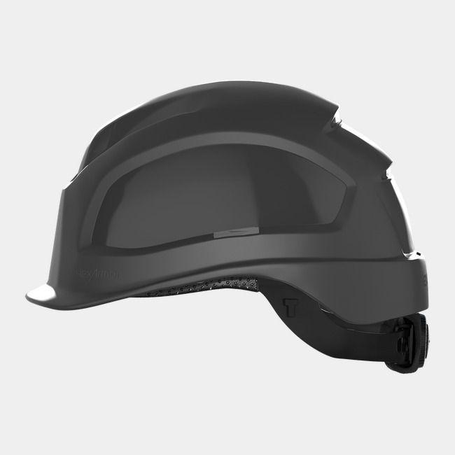 Ceros XP250E class e safety helmet as shown from the side.