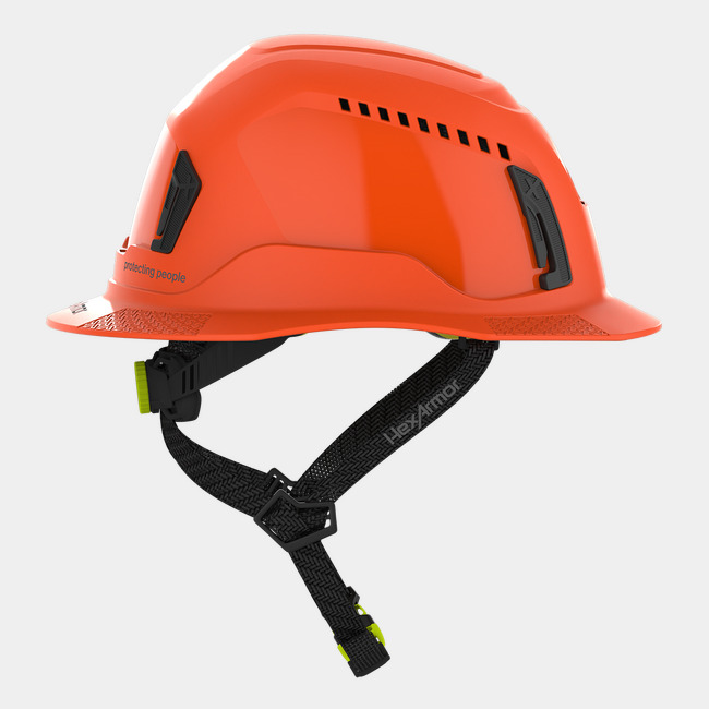 Ceros XT400 hi-vis orange sideview image