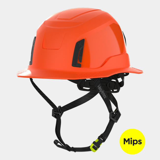Ceros XT400E with Mips safety system in hi-vis orange standard image