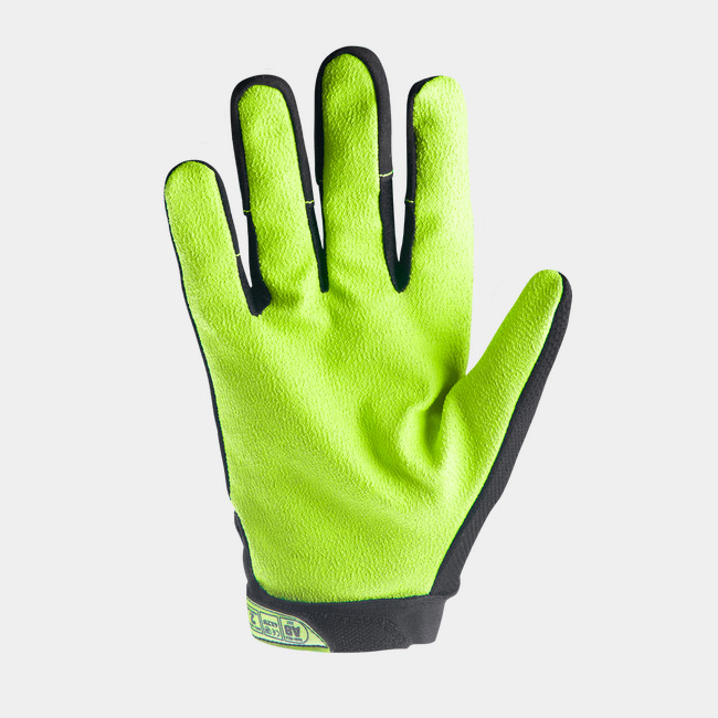 Palm view of Chrome Series 4023 cut-resistant glove showing the synthetic leather TP-X palm grip.