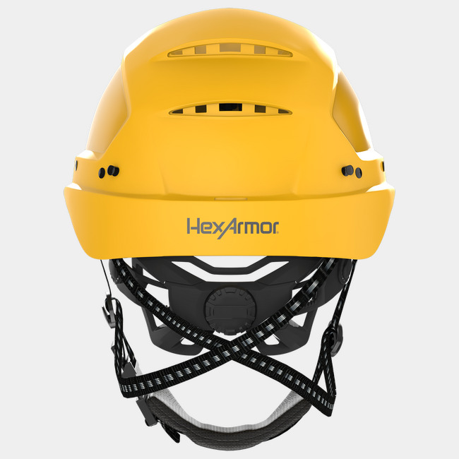 Ceros XA250 yellow rearview image