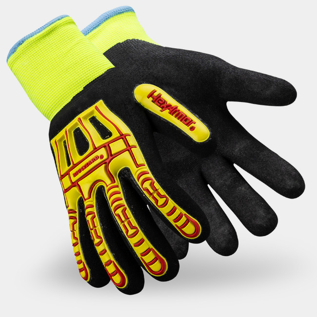 Rig Lizard Thin Lizzie 2099 winter impact gloves as they might appear on your hands.