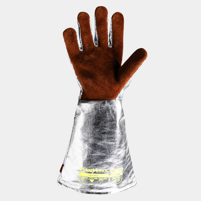 Palm view of HeatArmor 5060 welding gloves.