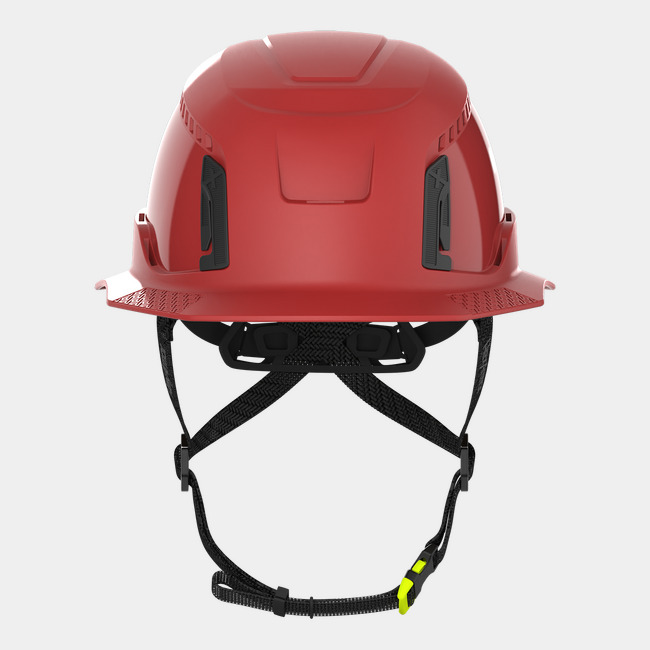 Ceros XT400 with Mips safety system in red frontview image