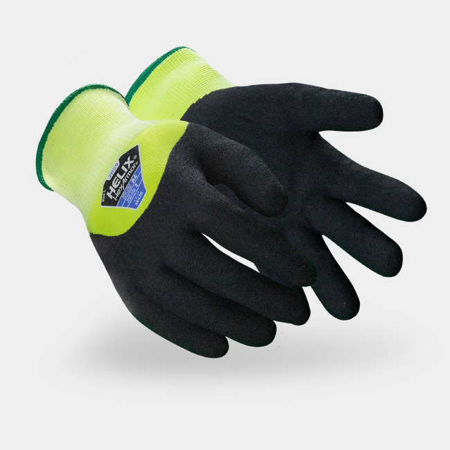 Helix 2059 high-dexterity winter work gloves as they might appear on your hands.