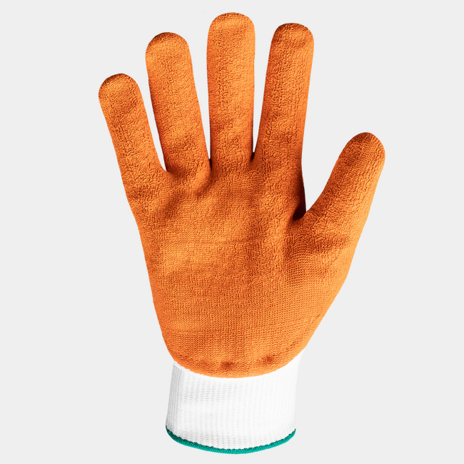 Palm view of PointGuard Ultra 9035 needle-resistant work gloves.