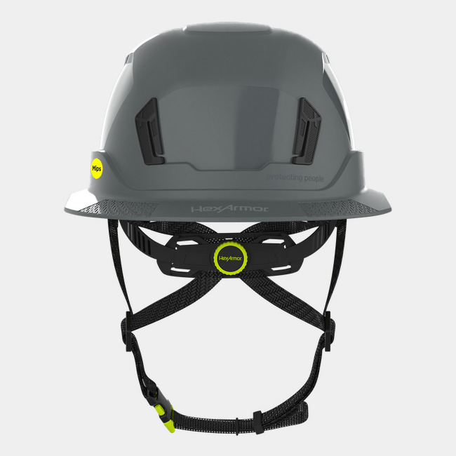 Ceros XT400 with Mips safety system in grey rearview image
