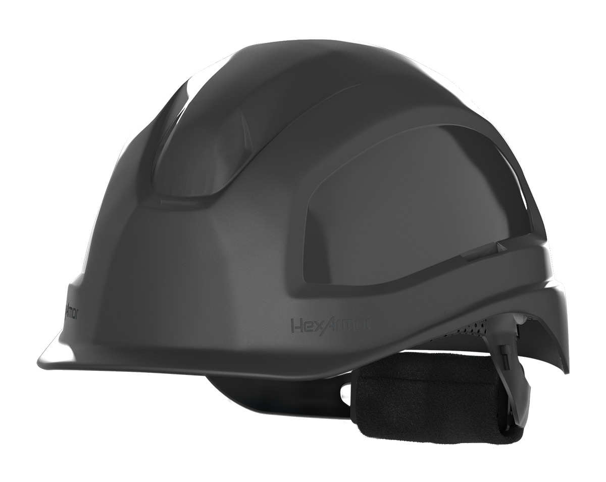 Ceros XP250E black class e safety helmet.