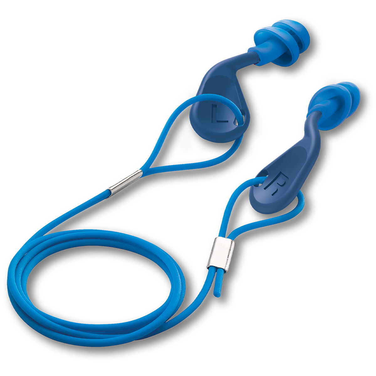 simpleFit detectable reusable guided earplugs // corded standard image
