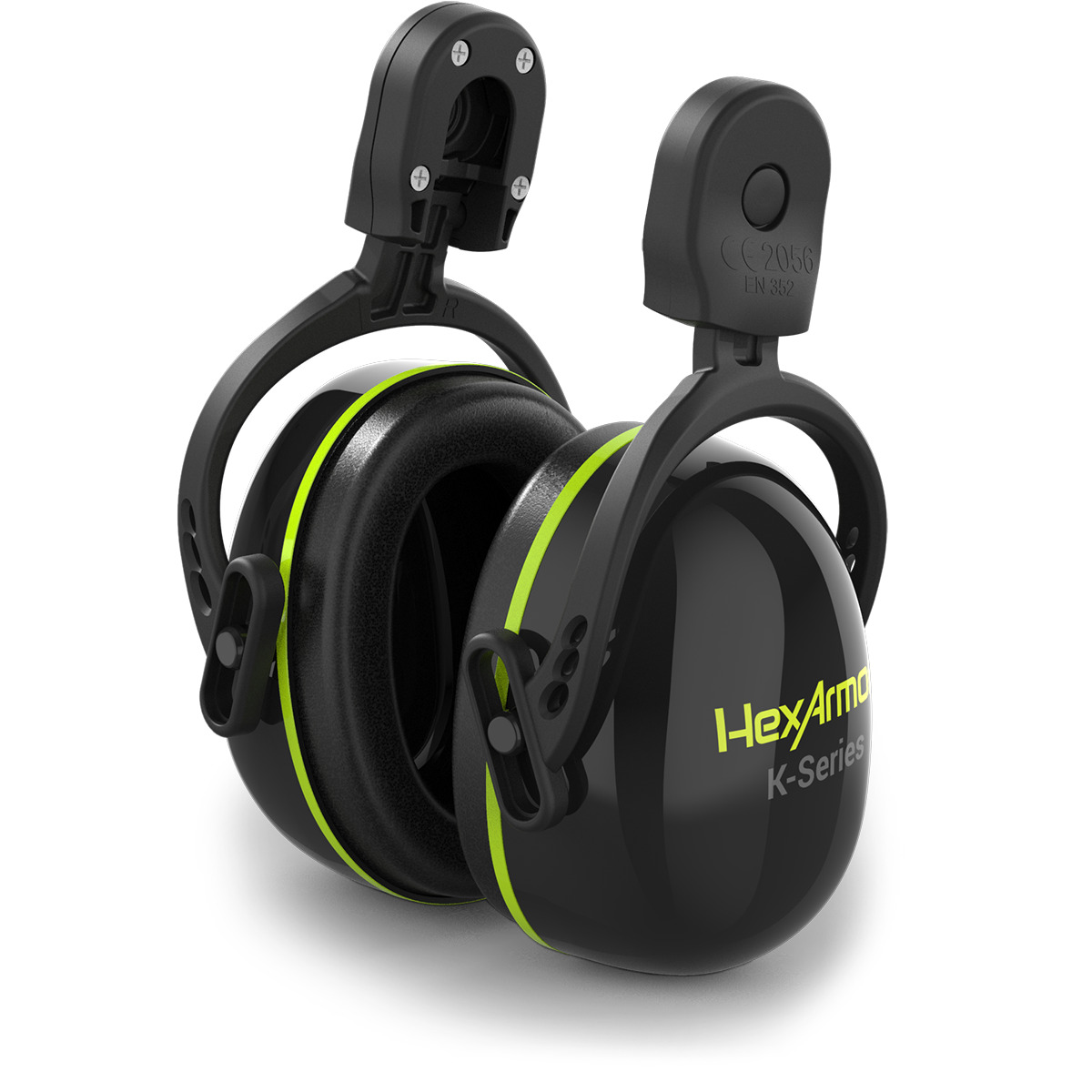K-Series Ceros K2M magnetic hearing protection earmuffs.