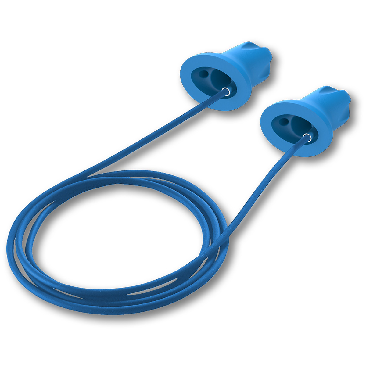 safeComm detectable disposable earplugs // corded standard image