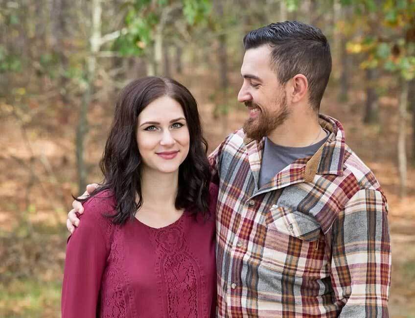 Jordan Pier and his wife