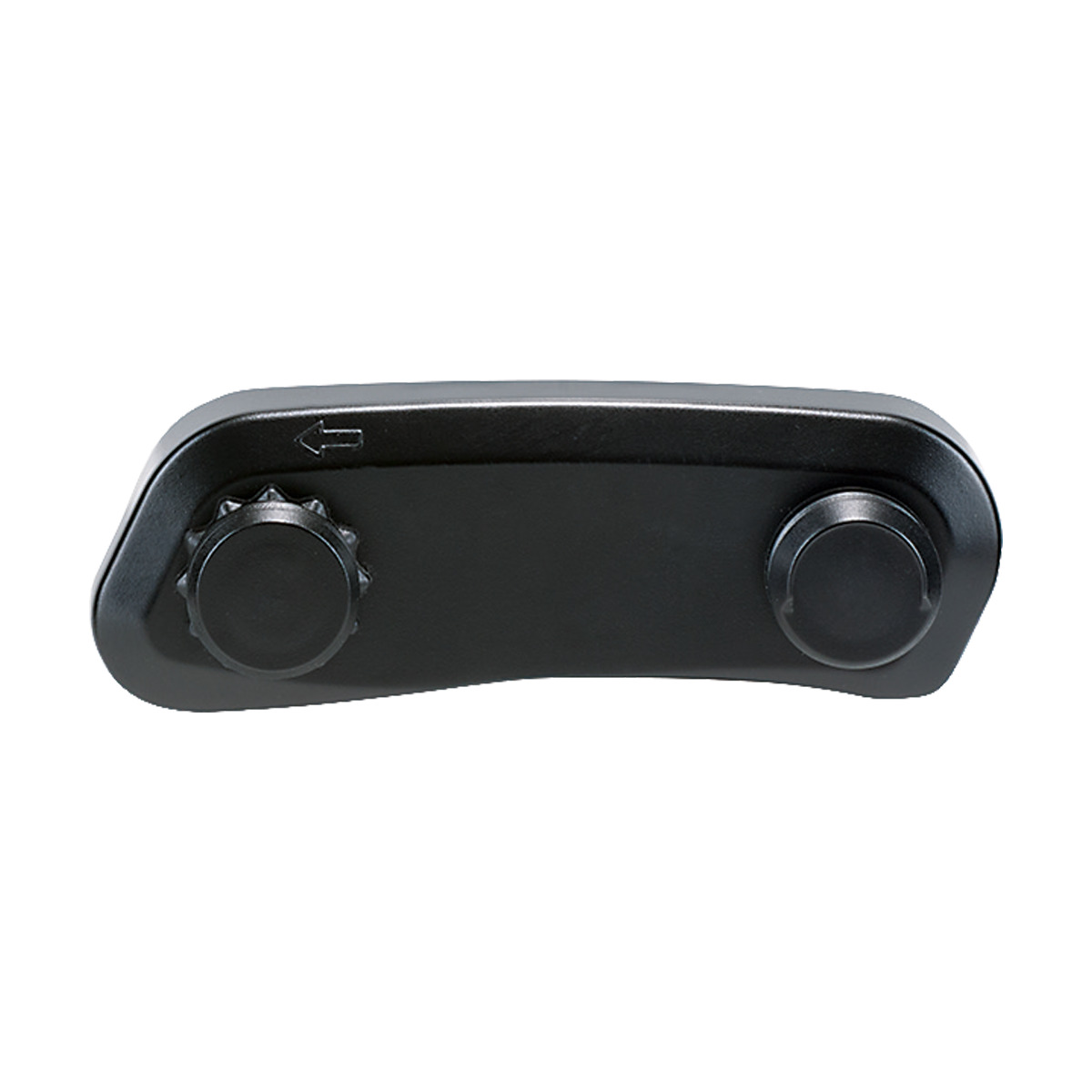 Click-and-Go magnetic helmet adapter.