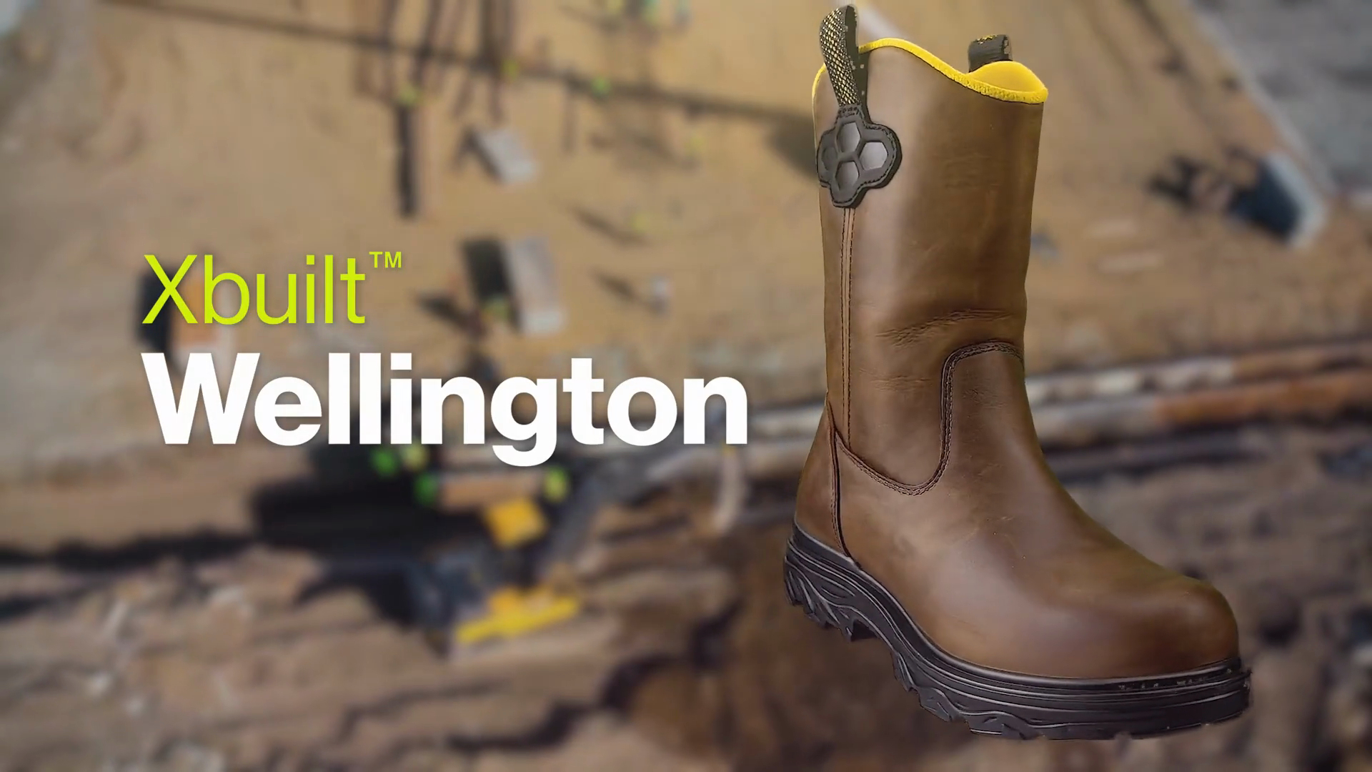 Xbuilt™ Wellington safety boots — by HexArmor®
