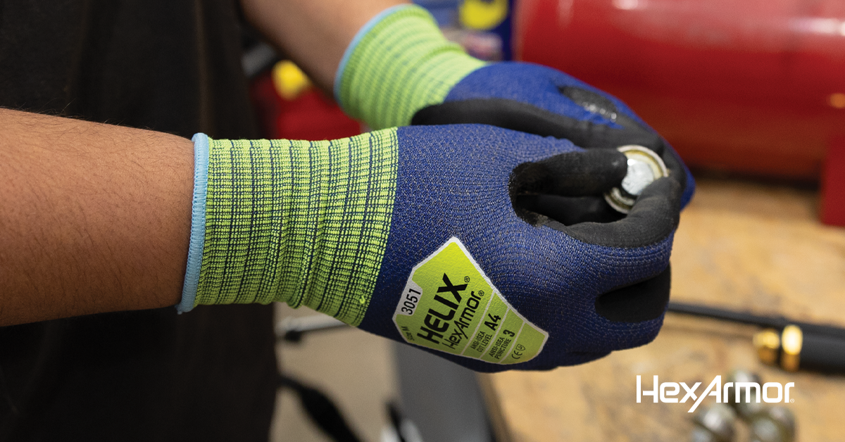 Cut injuries cut in half with the Helix® 3051 | Manufacturing